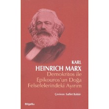 İrgit Store Demokritos ile Epikourosun Doğa Felsefelerindeki Ayırım