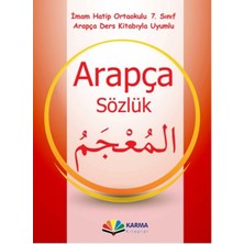 İrgit Store Imam Hatip Ortaokulu 7.sınıf Arapça Sözlük