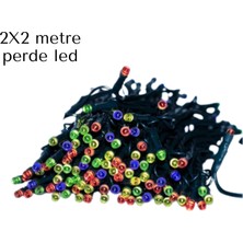 TrentCo 2x2 Metre Perde LED Işık - Lisinya