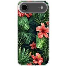 Lelia iPhone 17 Air Uyumlu Baskılı Şeffaf Telefon Kılıfı | Koleksiyon: Floraluxe Botanica