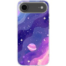 Lelia iPhone 17 Air Uyumlu Baskılı Şeffaf Telefon Kılıfı | Koleksiyon: Cosmicwhisper Skyset