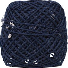 Ritzz Iri Pullu Ip Lacivert - Gümüş Pul