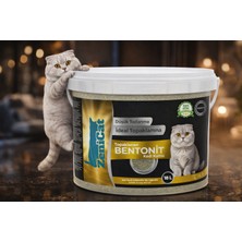 ZeniCat Premium Yeşil Aktif Karbonlu Bentonit Kedi Kumu 18 Lt – Kokusuz, Üst Düzey Koku Hapsi