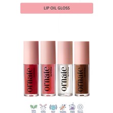 Dolgunlaştırıcı, Nemlendirici, Parlatıcı Lip Oil Gloss 4'lü Set
