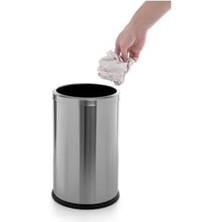 Storemax Vita 9 Lt Paslanmaz Çöp Kovası Kapaksız