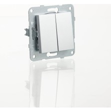 Storemax Gümüş Komütatör Mekanizma+Düğmekapakçabuk Bağlanti Çocuk Koruma