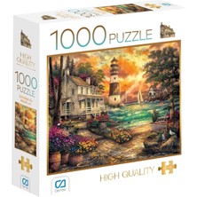 Storemax Taş Ev 1000 Parça 2,2mm Kalınlık 48X68CM Profesyonel Hobi Puzzle Yapboz Serisi