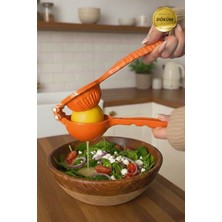 ChefTime Gerçek Döküm Narenciye Limon Sıkacağı | Orange Renk