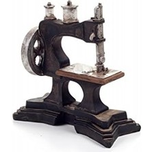 Storemax Nostaljik Görünümlü Dekoratif Dikiş Makinesi Biblo Süs Eşyası Retro Tarz Şık Makine