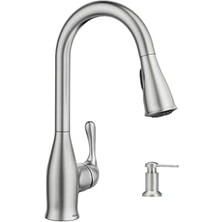 Storemax 3942SRS Mutfak Sabunluğu, Üst Lavabo, Doldurulabilir Şişe, Leke Tutmaz, Paslanmaz Çelik