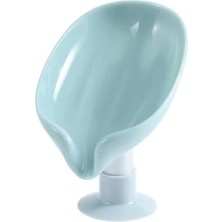 Storemax Yaprak Sabunluk Yaprak Tasarımlı Vantuzlu Sabunluk.drenajlı Sabunluk.