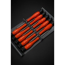 Storemax Saatçi Tornavida Seti, 10 Parça, Krom Vanadyum Çelik, Mıknatıslı Uçlu, Torx, Ph, Düz Uçlu Tornavidalar, Döner Başlıklı, Ergonomik Sap, 15 cm Uzunluk, Elektronik Cihaz ve Saat Tamiri Için, EST010