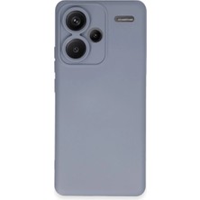 İrgit Store Xiaomi Redmi Note 13 Pro Plus Kılıf Nano Içi Kadife Silikon - Gri