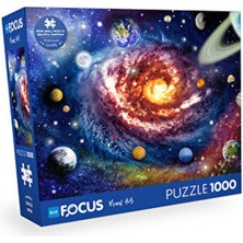 İrgit Store Blue Focus 1000 Parça Puzzle - Space (Uzay)