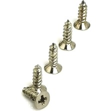 Vice Avm Klips Menteşe Ayak Ağaç Sunta Vidası 2,2x6,5mm - Nikel 1000 Adet TG-V 3341