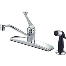 Storemax KB0572 Columbia Yan Püskürtücülü Tek Kolu Mutfak Bataryası, 20 Cm, Parlak Krom