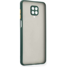 İrgit Store Xiaomi Redmi Note 9 Pro Kılıf Montreal Silikon Kapak - Yeşil