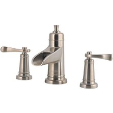 Storemax LF-049-YW2K LF049YW2K Ashfield 2 Saplı 20,32 cm Fırçalanmış Nikel Yaygın Banyo Bataryası