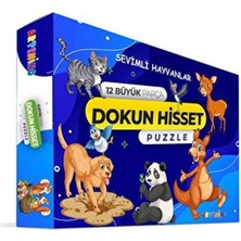 İrgit Store Sevimli Hayvanlar - Dokun ve Hisset Puzzle