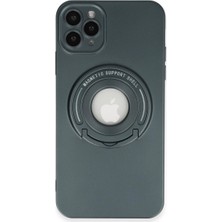 İrgit Store Iphone 12 Pro Max Kılıf Lukka Magneticsafe Kapak - Koyu Yeşil