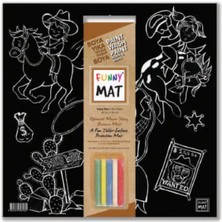 İrgit Store Funny Mat - Vahşi Batı 40X40CM