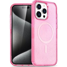İrgit Store Iphone 14 Pro Max Kılıf  Magsafe Kapak - Pembe
