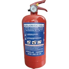 Miralaz Ticaret 2 kg Yangın Söndürme Tüpü   2026 - 2030 4 Yıl Tarihli