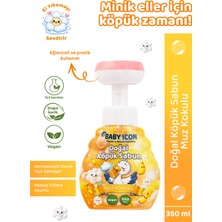 Baby Icon Doğal Çocuk Köpük El Sabunu 350 ml – Muz Kokulu Vegan Parabensiz Köpük Sabun