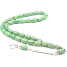 Murty99 Tilki Kuyruğu Kamçılı Kapsül Kesim Turkuaz Katalin Tesbih 003