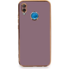 İrgit Store Huawei P20 Lite Kılıf Volet Silikon - Mor
