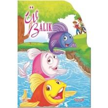 İrgit Store Üç Balık - Şekilli Kitaplar