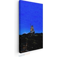 Tablonhazır Dikey Panaromik Kanvas Tablo Modern Duvar Tablosu Berserk Guts 6 Yeni Ev Hediyesi Ev Ofis Tablo