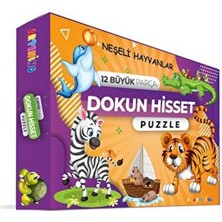 İrgit Store Neşeli Hayvanlar - Dokun ve Hisset Puzzle