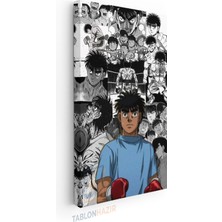 Tablonhazır Dikey Panaromik Kanvas Tablo Modern Duvar Tablosu Hajime No Ippo 1 Yeni Ev Hediyesi Ev Ofis Tablo