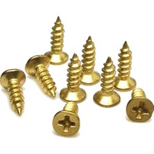 Vice Avm Klips, Menteşe, Ayak, Ağaç, Sunta Vidası 2,2x7,5mm - Sarı 1000 Adet TG-V 3340