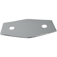 Storemax D504-26 Iki Delikli Remodel Plaka, Cilalı Krom, 33 cm