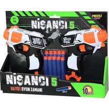 TrentCo 6060 - Sünger Atan Tabanca 2 Li 10 Yedek Mermi (Lisinya)