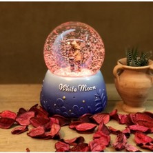 PremiumPort Işıklı ve Müzikli Kar Küresi, Pilli Dekoratif Obje, Şık Hediye Seçeneği