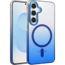 İrgit Store Samsung Galaxy S23 Fe Glossy Magsafe Kapak - Mavi