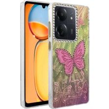 İrgit Store Xiaomi Redmi 13C Kılıf Blade Aynalı Desenli Kapak - Desen 5