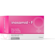 Apeksgen Inosamid-F 30 SAŞE 180 G Miyo-Inositol D-Kiro-Inositol İçeren Vitamin Mineral Takviye