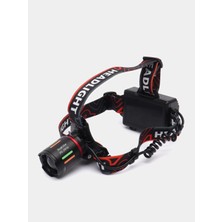 İrgit Store PS-2910 Şarjlı Profesyonel Zoomlu Kamp Avcı Balıkçı Kafa Lambası Feneri