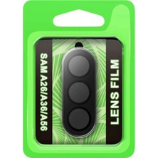 İrgit Store Samsung Galaxy A26 Raze Metal Kamera Lens - Siyah