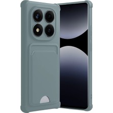 İrgit Store Xiaomi Redmi Note 14 Pro 5g Kelvin Kartvizitli Silikon - Açık Yeşil