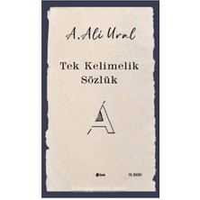 İrgit Store Tek Kelimelik Sözlük