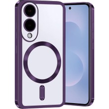 İrgit Store Samsung Galaxy S25 Edge Kross Magneticsafe Kapak - Mor