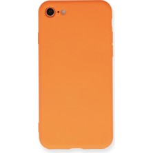 İrgit Store Iphone 7 Kılıf Nano Içi Kadife Silikon - Turuncu