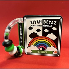 İrgit Store Siyah Beyaz Çıngıraklı Kitaplar Renkler