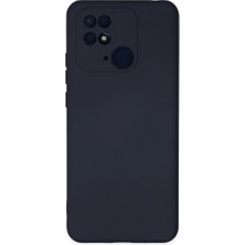 İrgit Store Xiaomi Redmi 10C Kılıf Nano Içi Kadife Silikon - Lacivert
