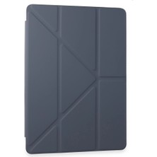 İrgit Store Samsung Galaxy Tab A9 Plus Kılıf Kalemlikli Mars Tablet Kılıfı - Lavender